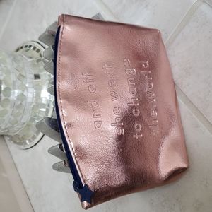 π Rose Gold Cosmetic Bag π